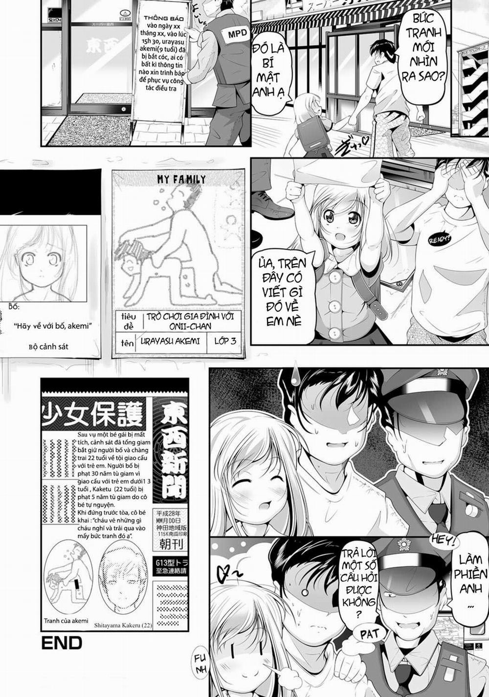 Cái kết của lolicon, loạn luân ONESHOT trang 17