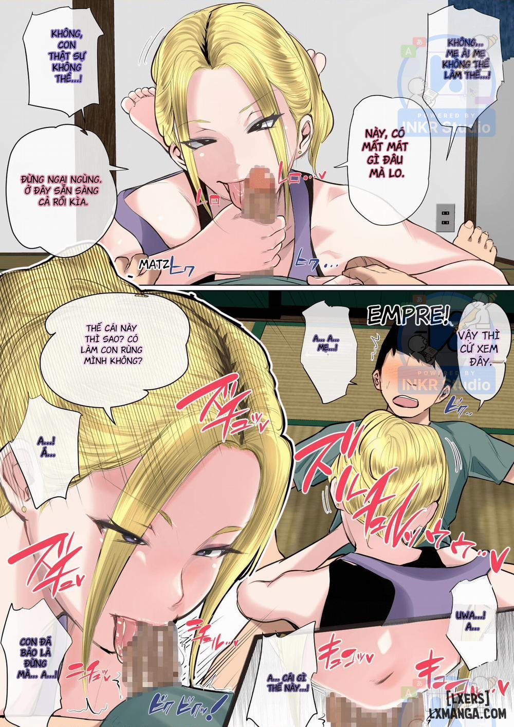 Cái lỗ của mẹ làm tôi nứng hơn mỗi ngày 2- Truyện Màu 3 trang 16