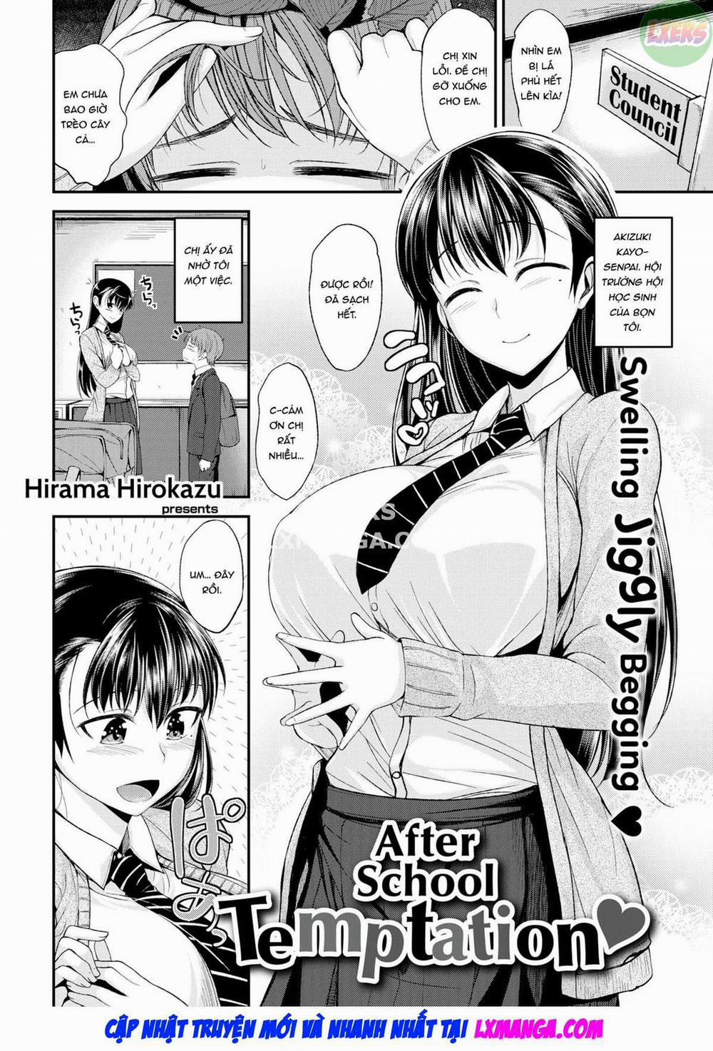 Cám Dỗ Sau Giờ Học Oneshot trang 2