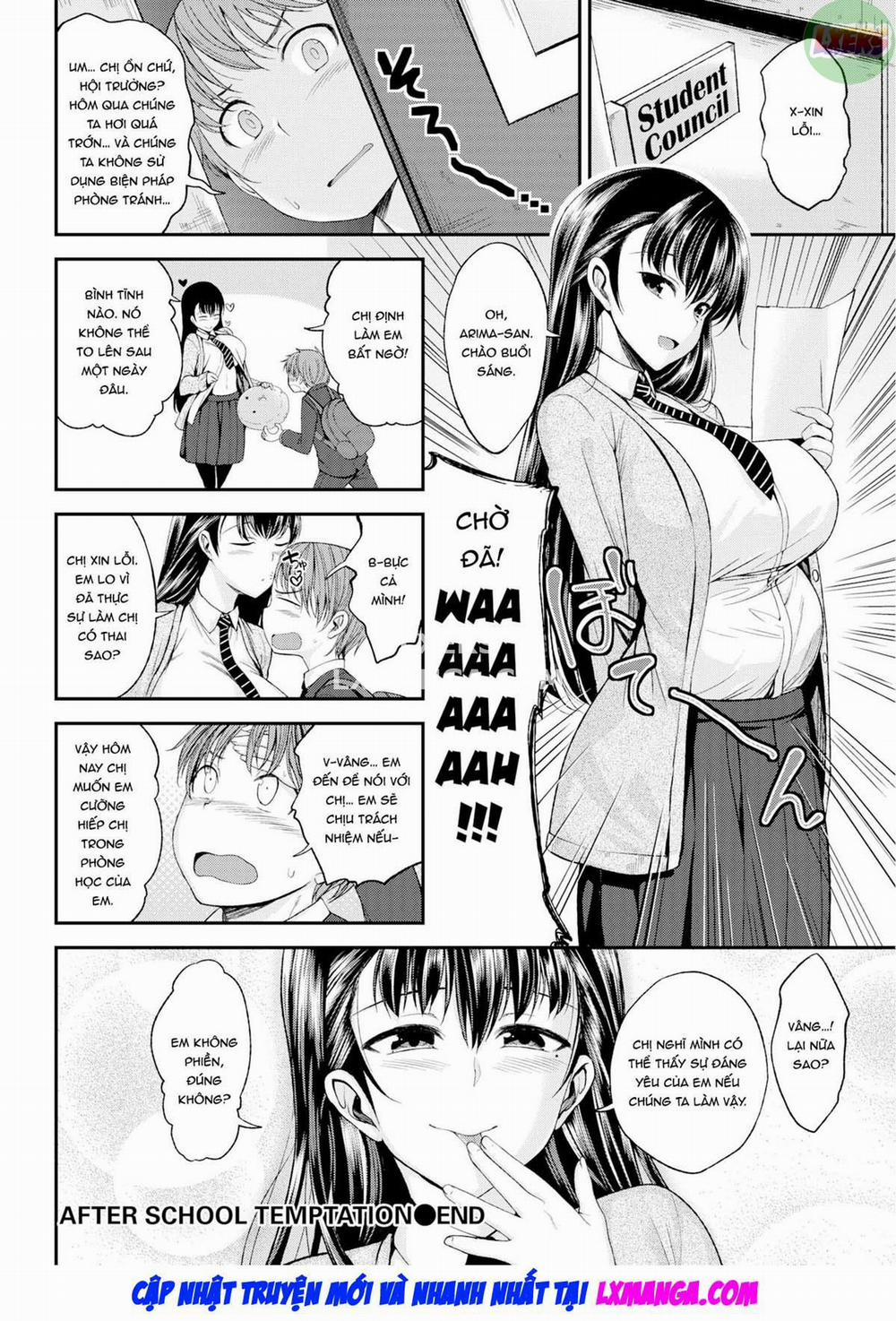 Cám Dỗ Sau Giờ Học Oneshot trang 20