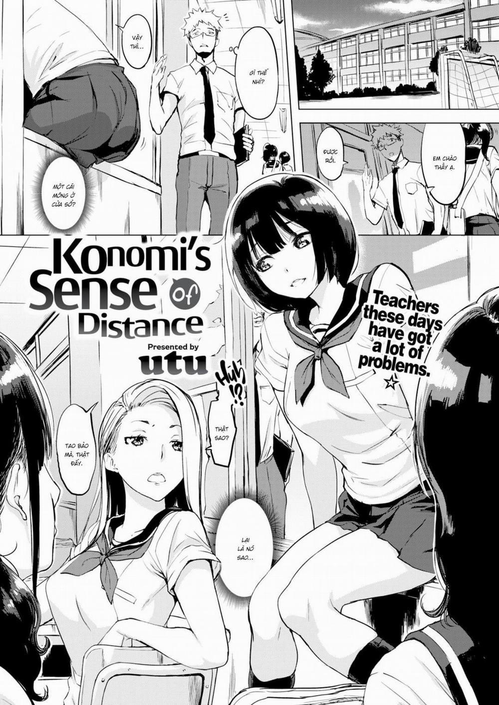 Cảm giác xa cách của Konomi Oneshot trang 2