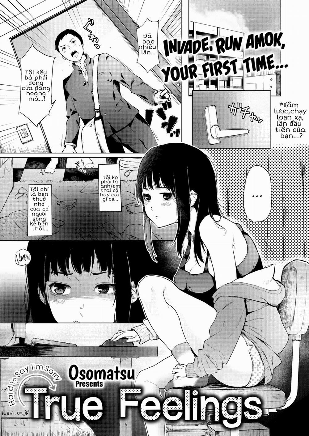 Cảm xúc thực sự Oneshot trang 1