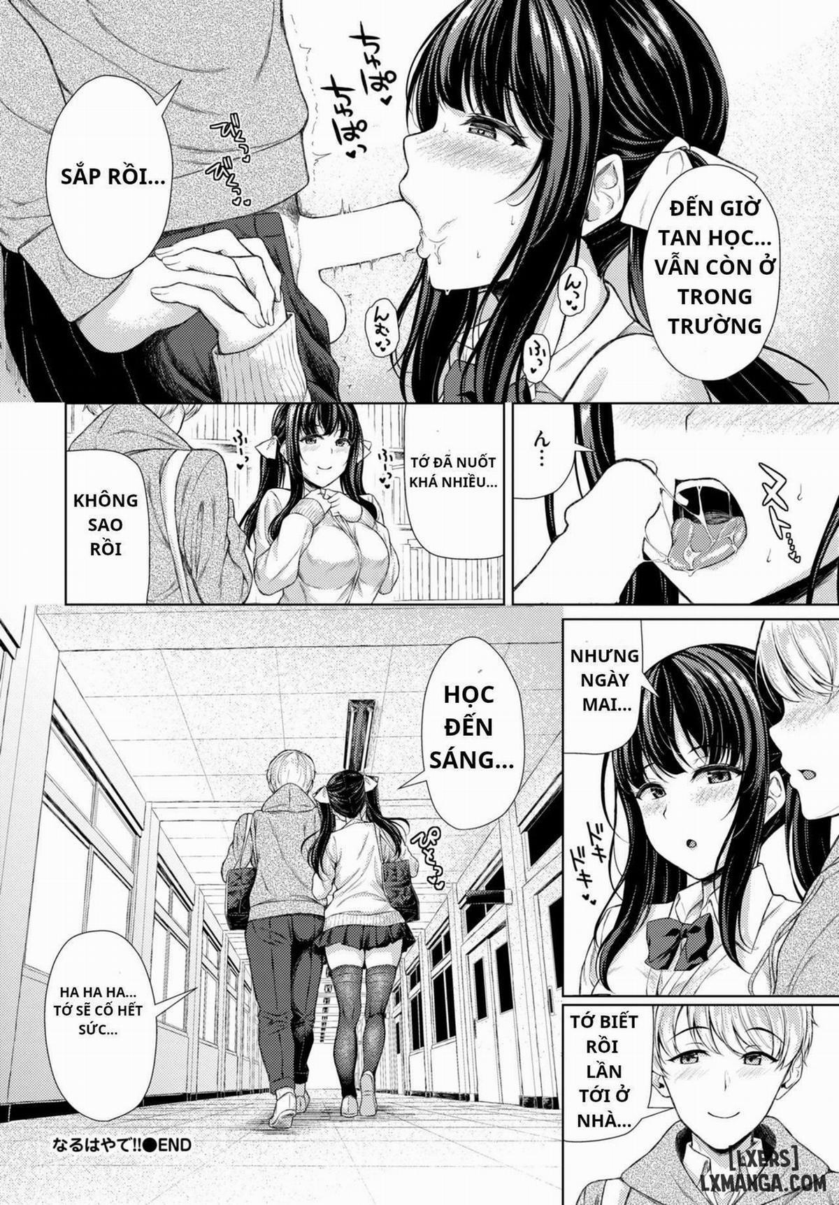 Càng sớm càng tốt Oneshot trang 19