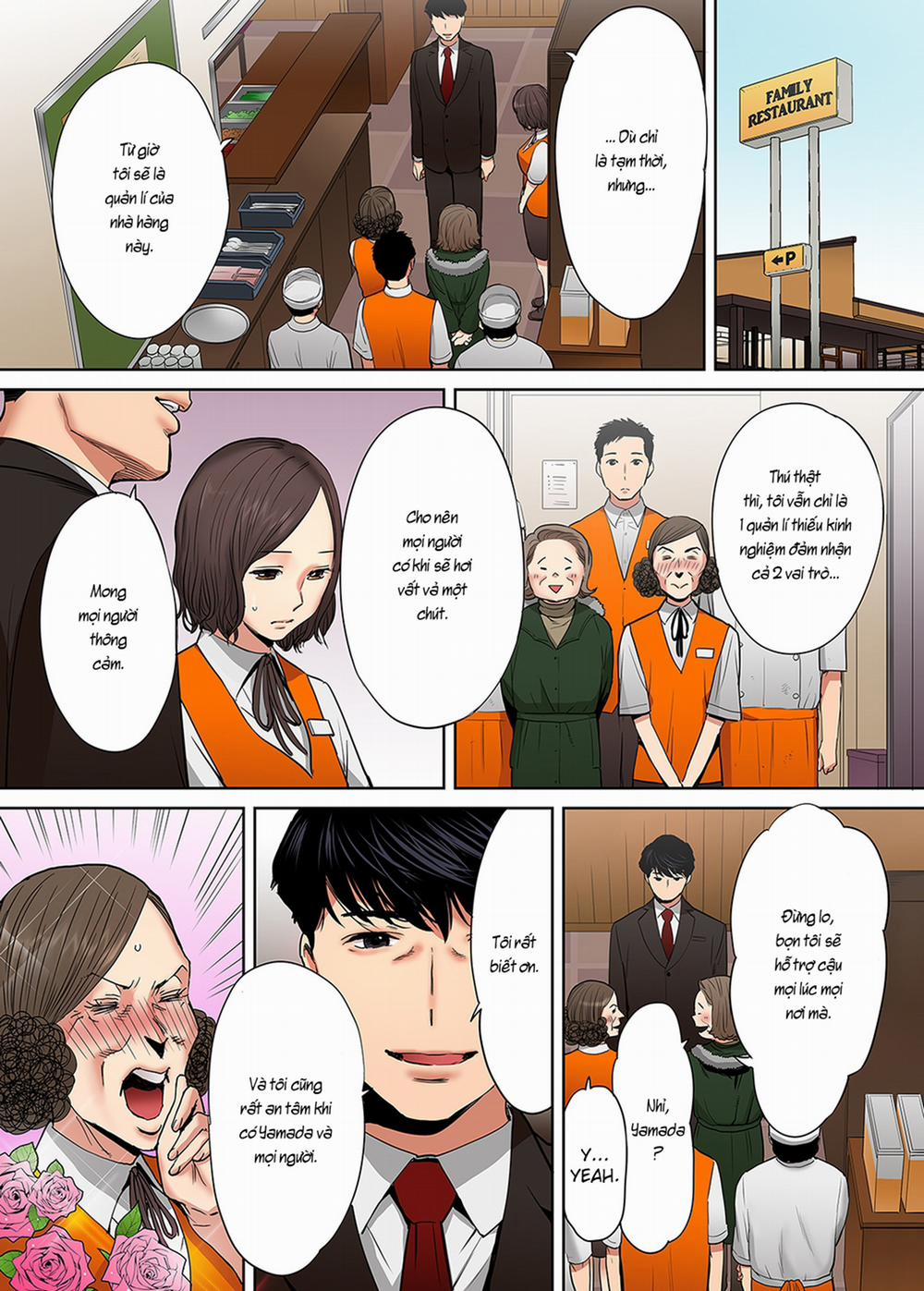 Cấp dưới của chồng làm tôi ra lênh láng... Ngoại tình thật là sướng đến điên đảo. 0 Tình tay ba, Okamoto dưới trướng. trang 18