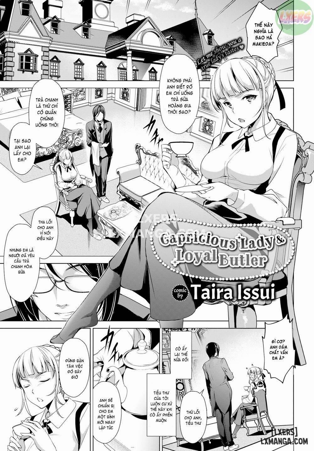 Capricious Lady & Loyal Butler 1 trang 0