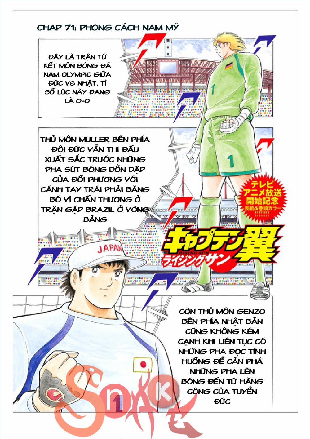 Captain Tsubasa : Rising Sun 71 trang 1