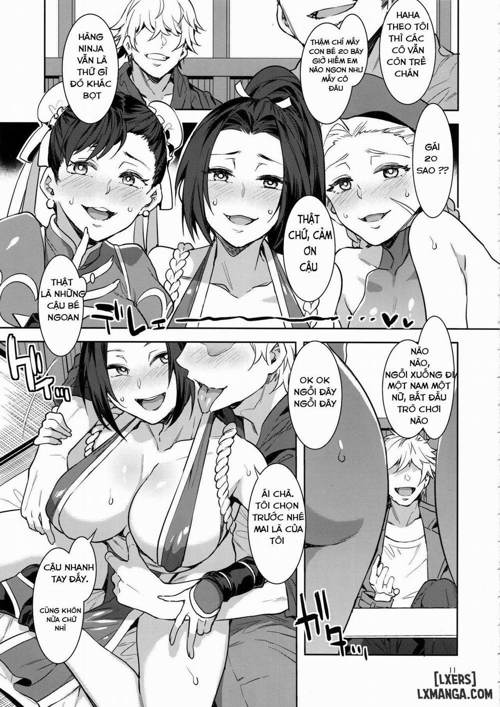 Casual Sex Party With Fighting Game Gals Oneshot trang 9