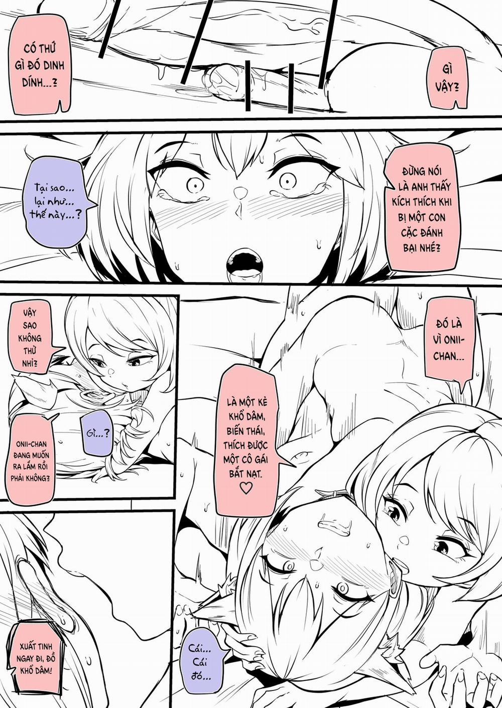 Cậu bé được em gái của bạn huấn luyện Oneshot trang 16