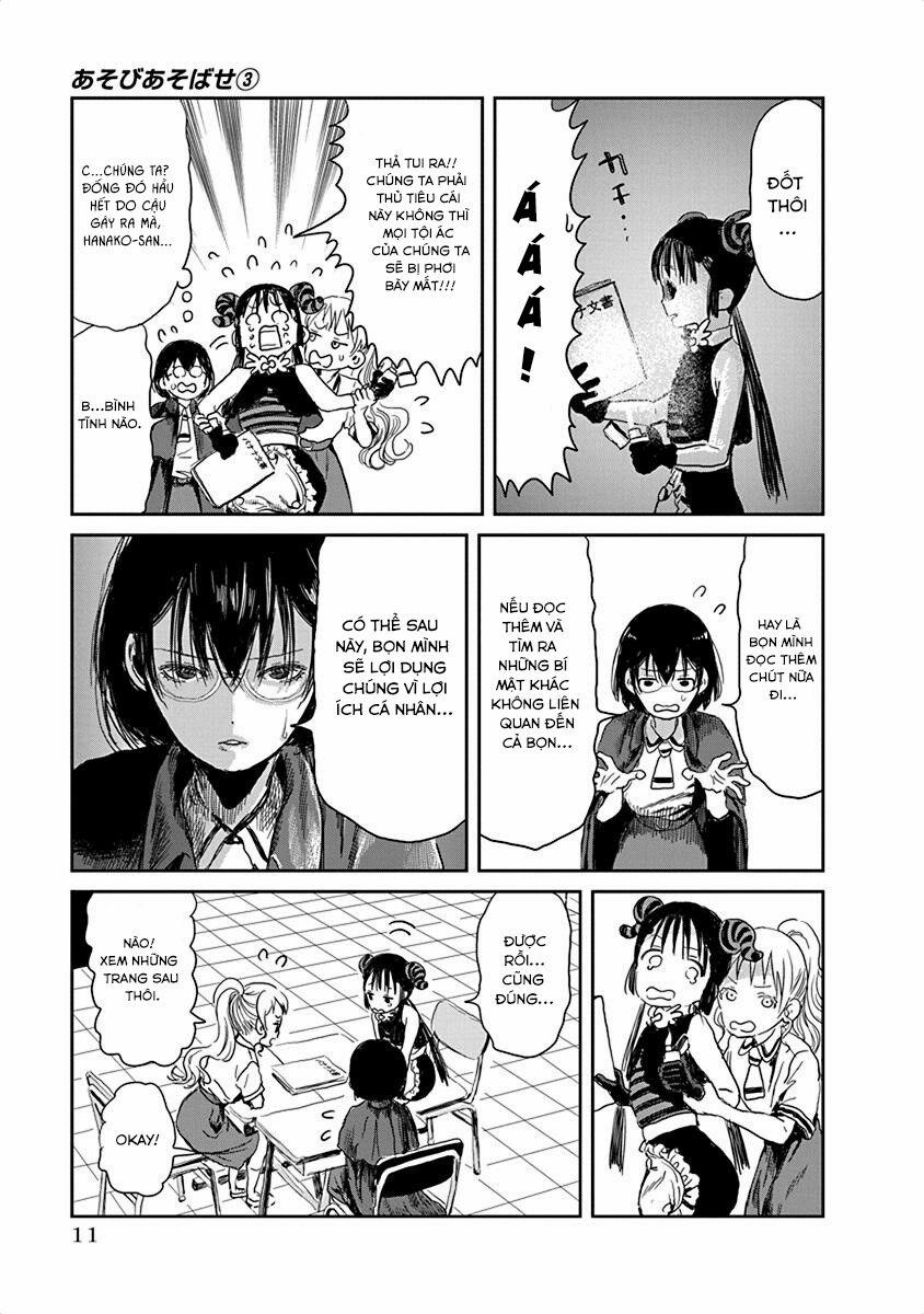 Câu Chuyện Cuộc Sống Học Đường Của 3 Cô Gái 0 Cô bạn đáng sợ trang 10