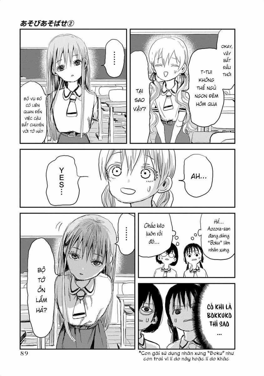 Câu Chuyện Cuộc Sống Học Đường Của 3 Cô Gái 0 Dẫn dắt thẩm vấn trang 12