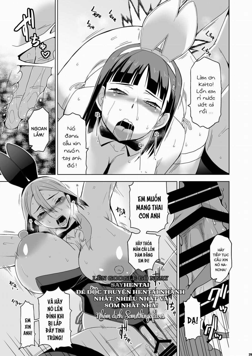 Câu chuyện hứng tình - Momota Nanoha Vol.2 2-End trang 8