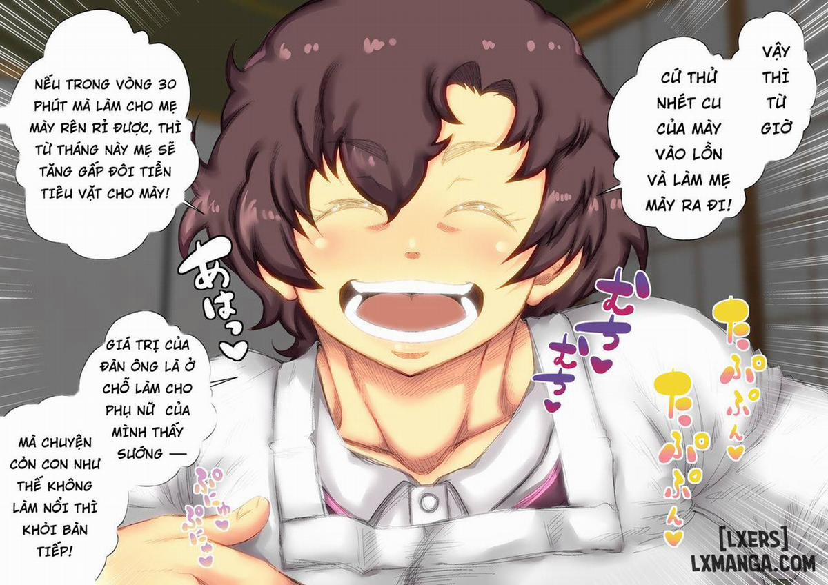 CÂU CHUYỆN VỀ LẦN TÔI ĐỤ VỚI BÀ MẸ THÔ TỤC, ĂN NÓI BỘC TRỰC VÀ MẠNH MẼ CỦA MÌNH Oneshot trang 38