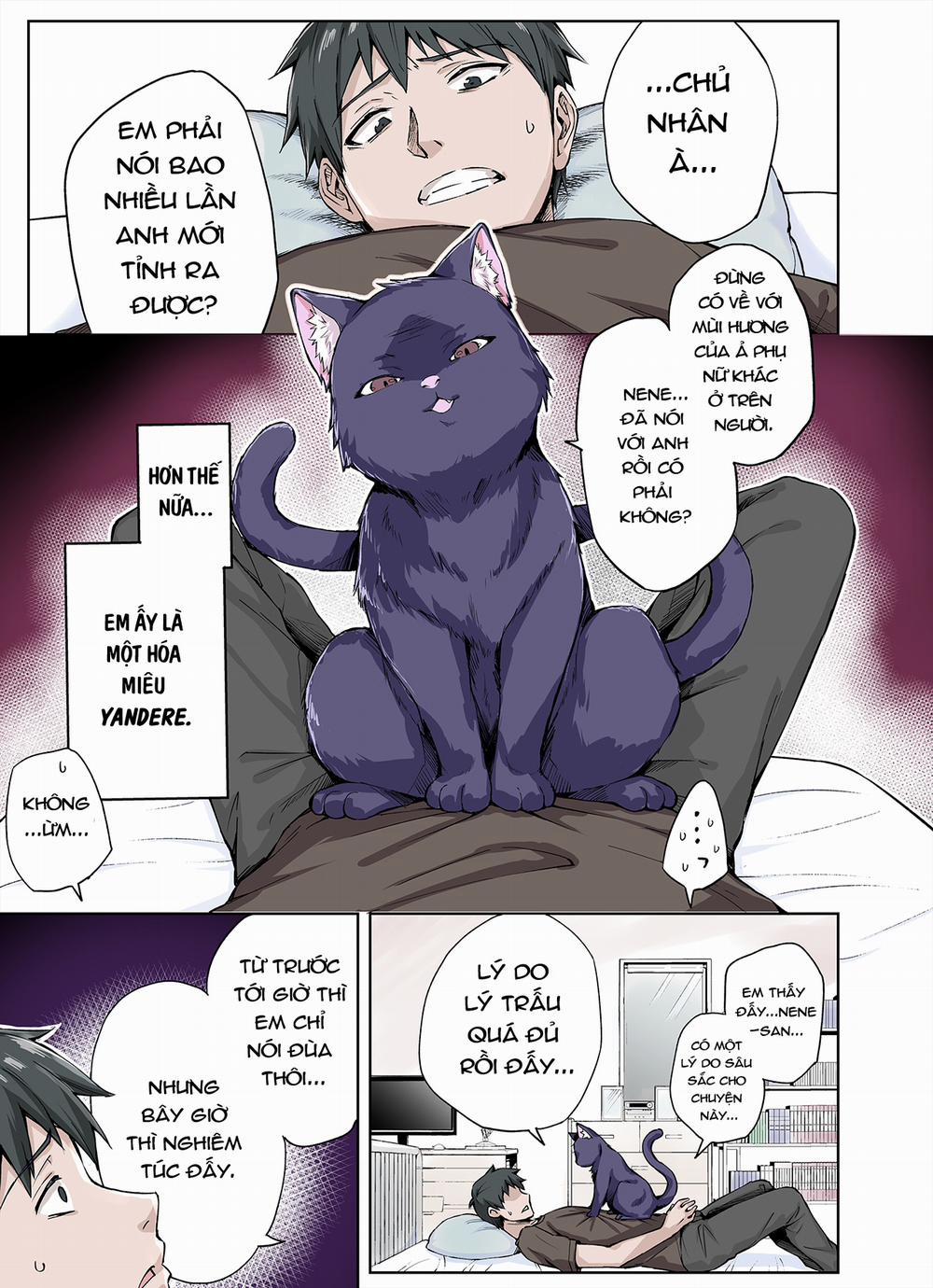 Câu Chuyện Về Nàng Mèo Yandere Của Tôi Vắt Khô Tôi Tới Kiệt Sức Full Màu trang 8