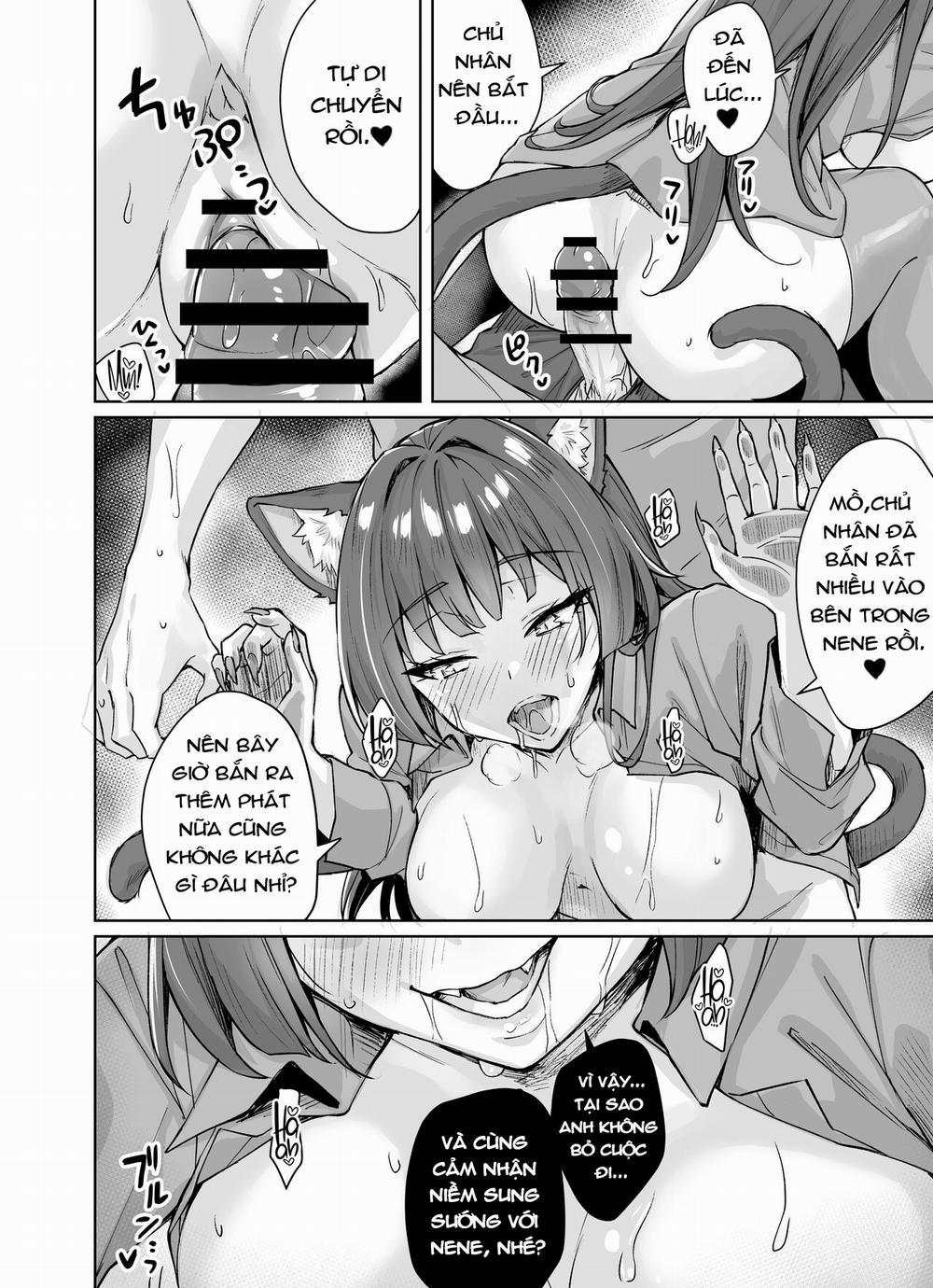 Câu Chuyện Về Nàng Mèo Yandere Của Tôi Vắt Khô Tôi Tới Kiệt Sức Oneshot trang 24