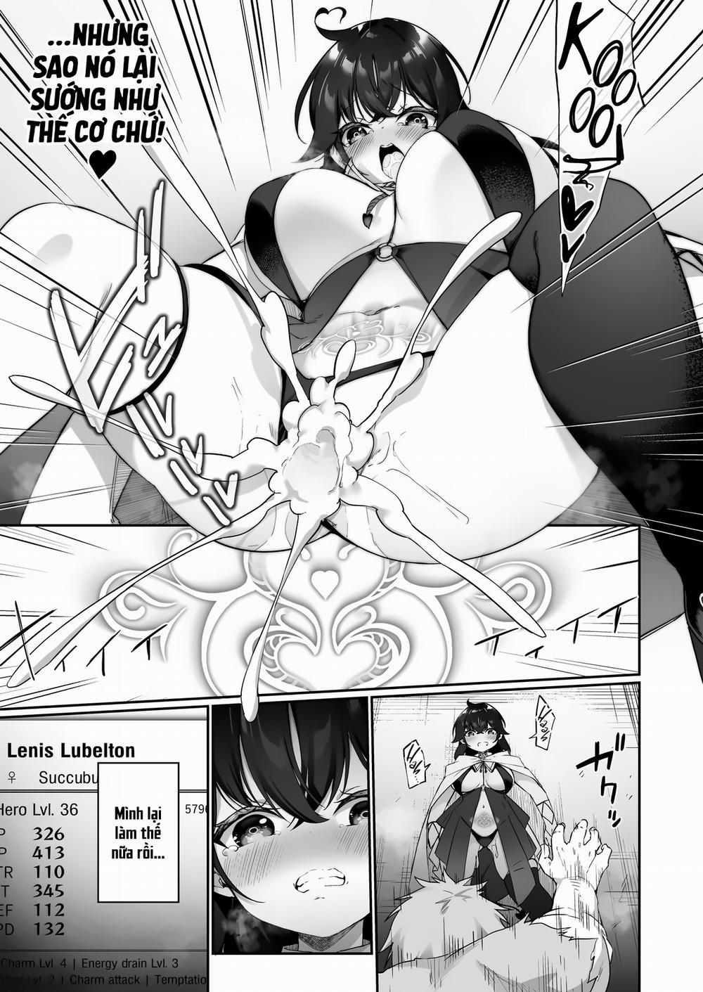 Câu chuyện về người hùng đã đánh bại quỷ vương nhưng lại thua trước Succubus và tận hưởng cuộc sống làm Succubus! Oneshot trang 10