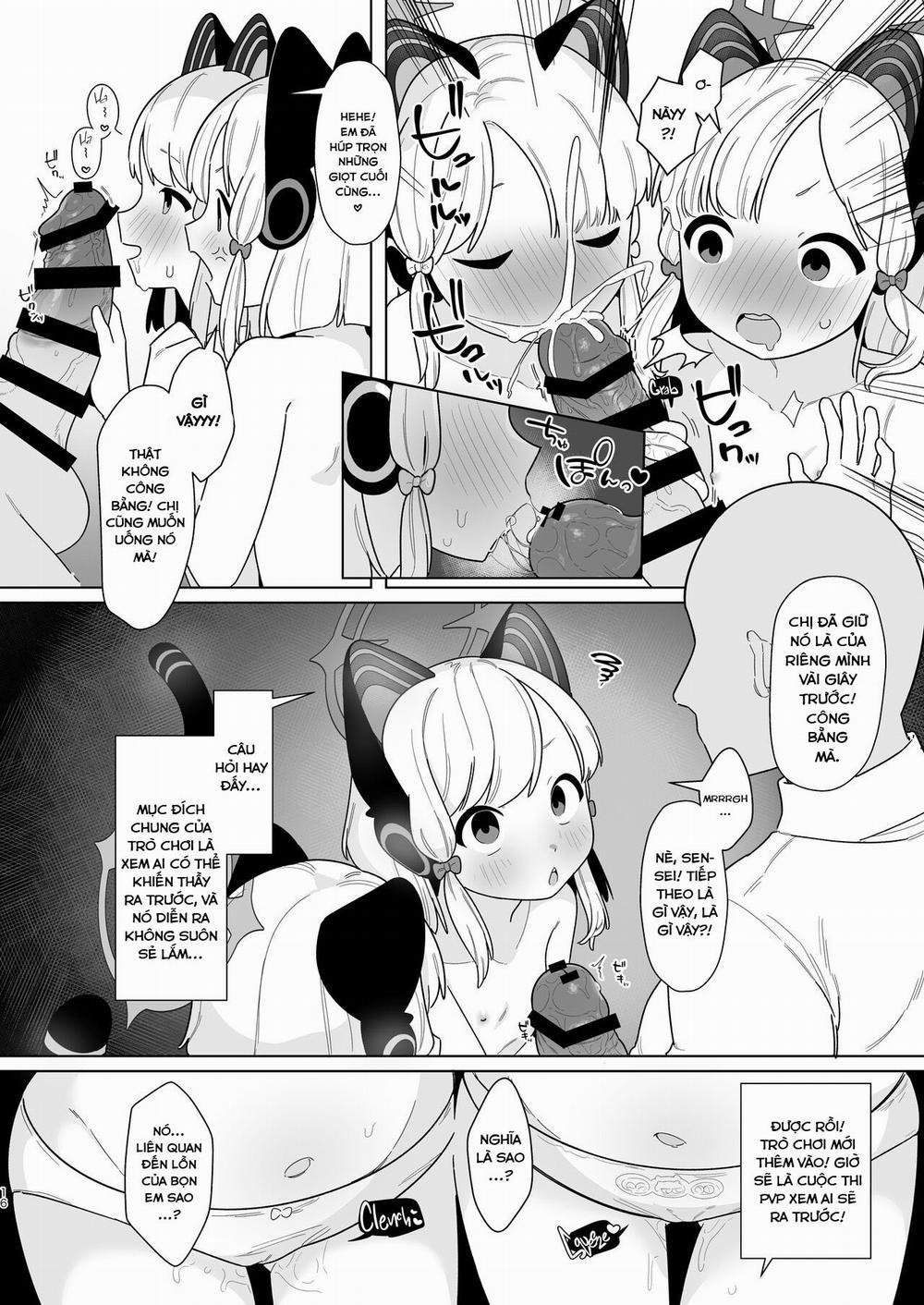 Câu lạc bộ Blue Archive thao túng tâm trí ~Gamer Twins Chapter~ Oneshot trang 13