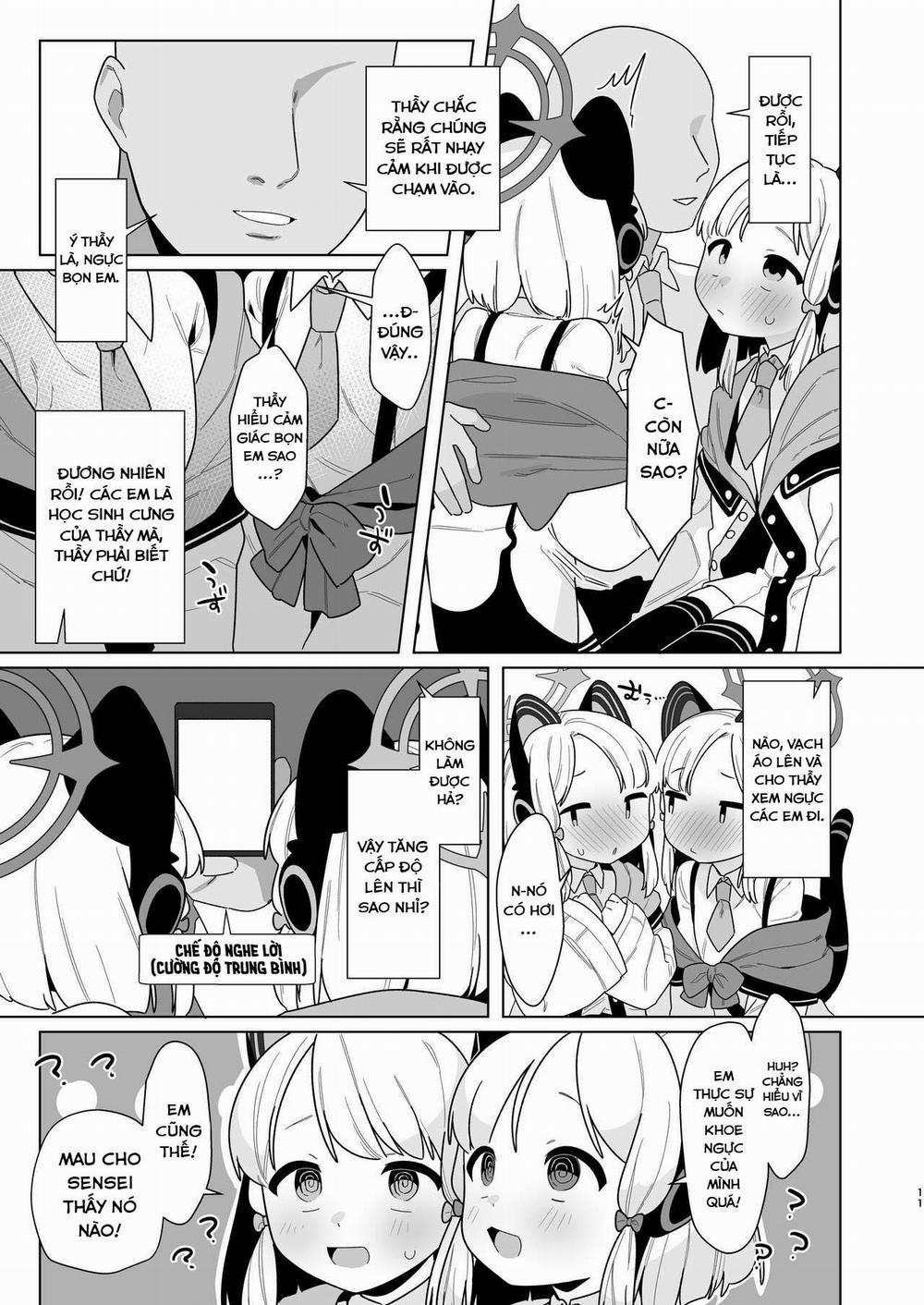 Câu lạc bộ Blue Archive thao túng tâm trí ~Gamer Twins Chapter~ Oneshot trang 8