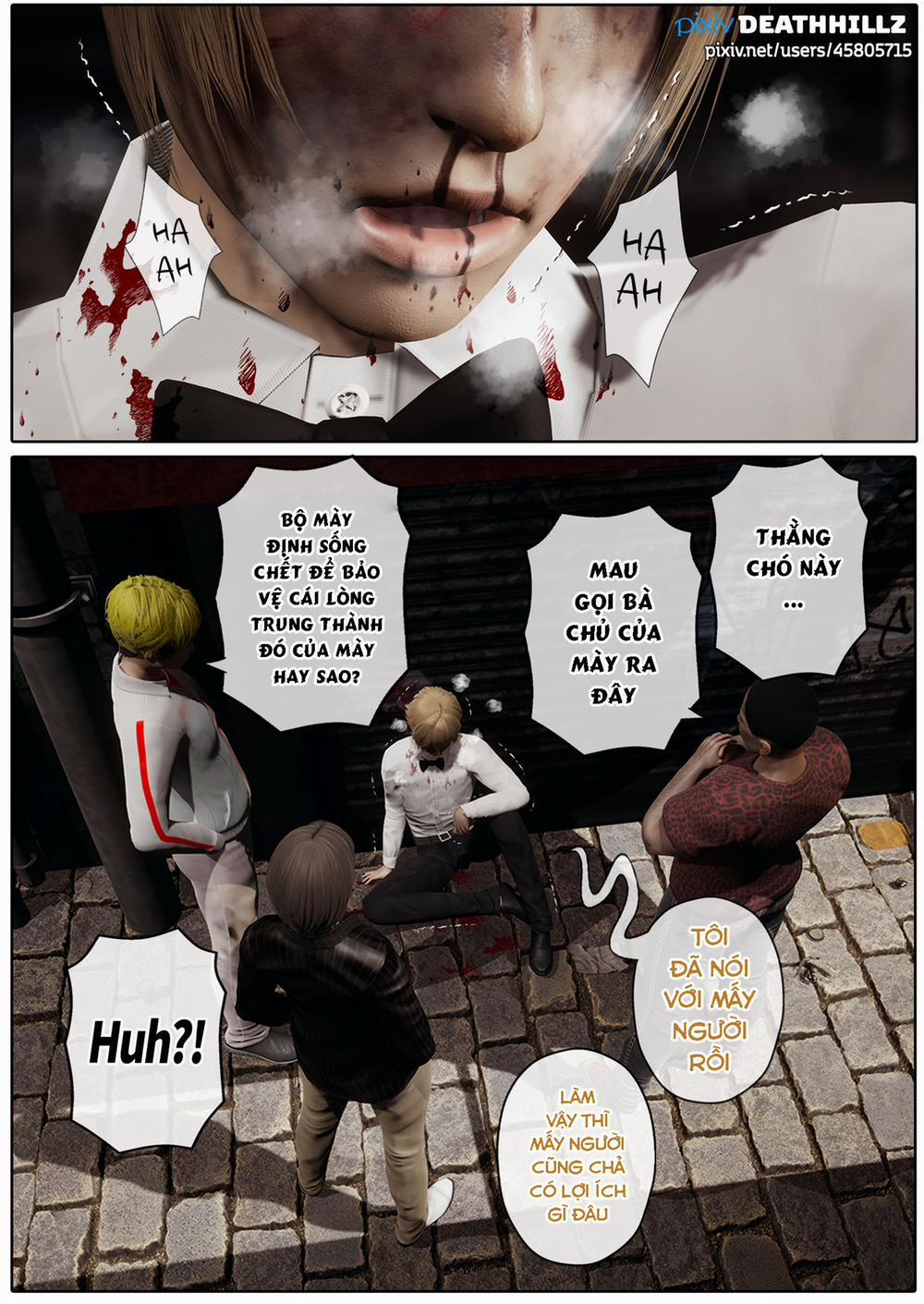 Câu lạc bộ máu M 1 trang 8