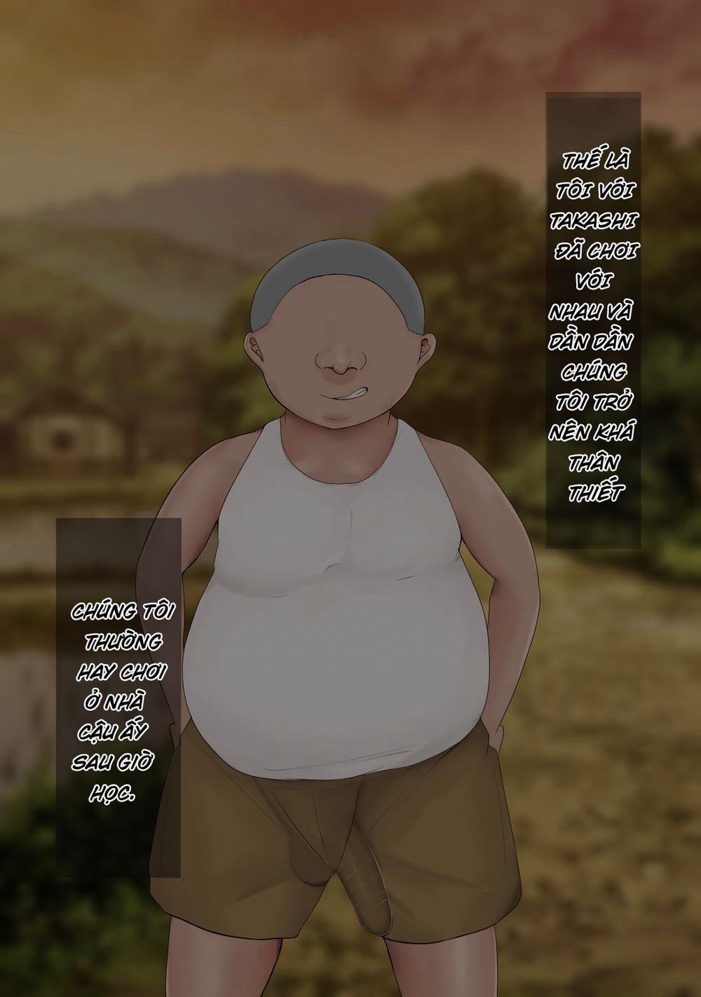 Câu truyện về người mẹ quý giá của tôi bị đứa bạn khốn nạn cùng lớp biến thành lợn nái 3 - Thằng béo bóp vú bà mẹ trang 23