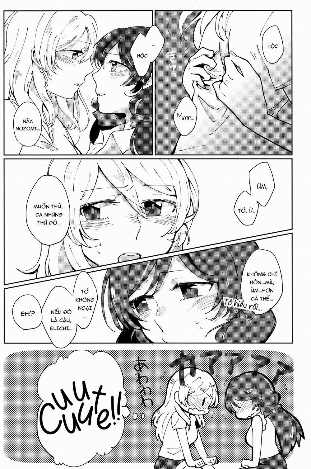 Celeste Blue no Kyoukaisen (Love Live!) Oneshot trang 18