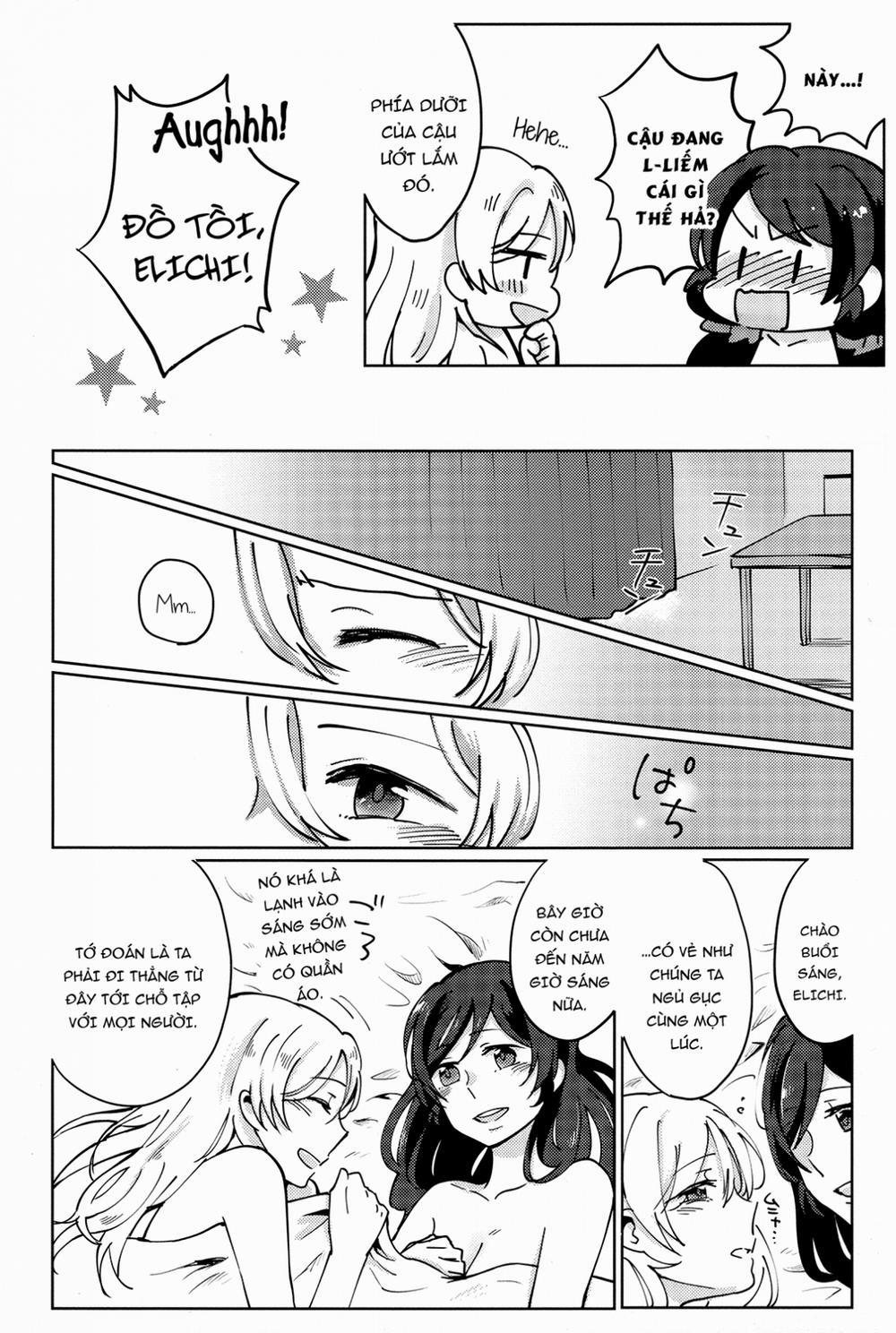 Celeste Blue no Kyoukaisen (Love Live!) Oneshot trang 23