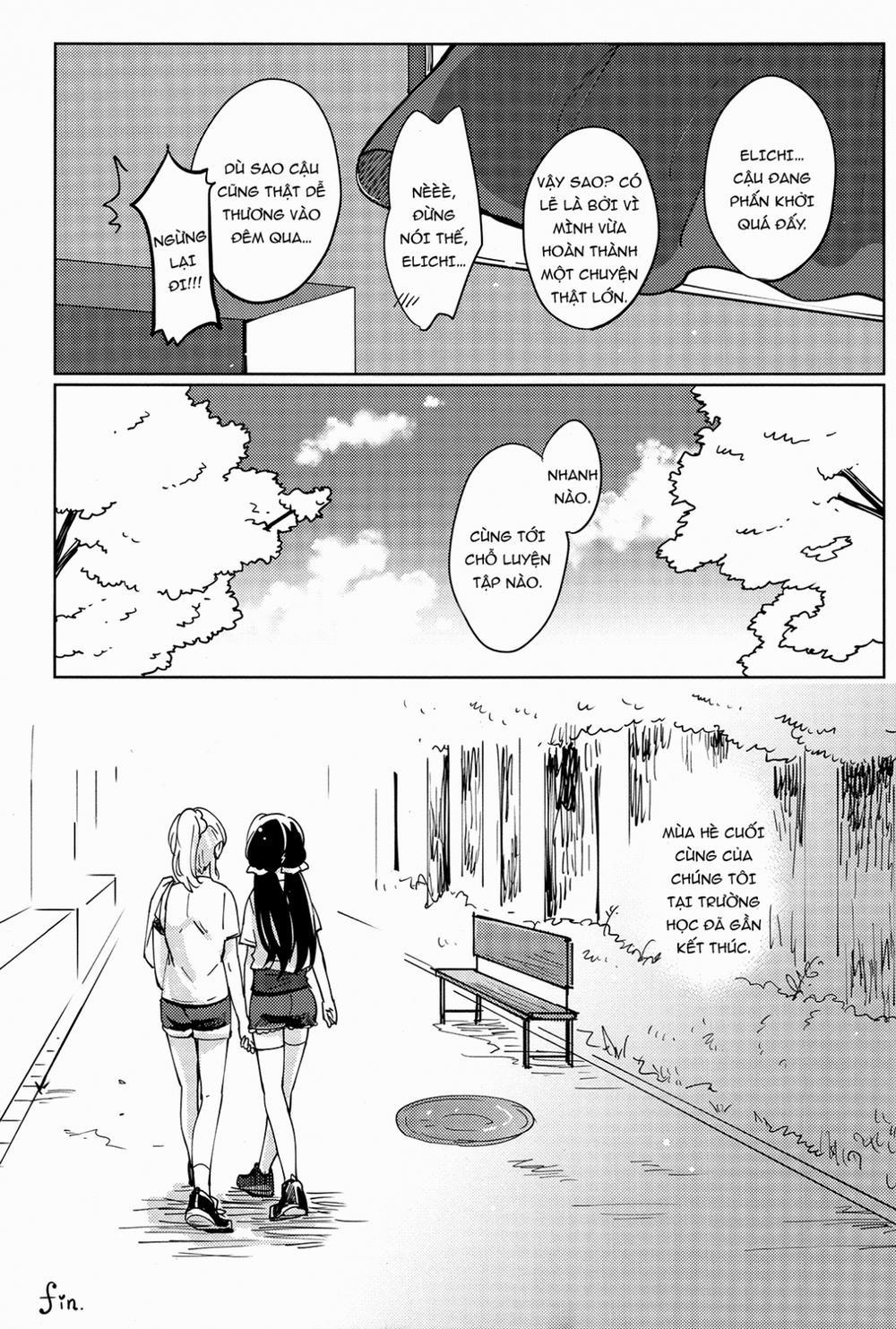 Celeste Blue no Kyoukaisen (Love Live!) Oneshot trang 25