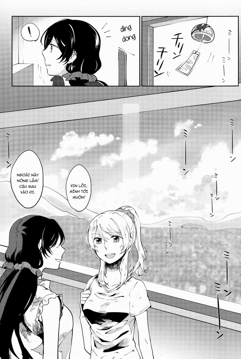 Celeste Blue no Kyoukaisen (Love Live!) Oneshot trang 3