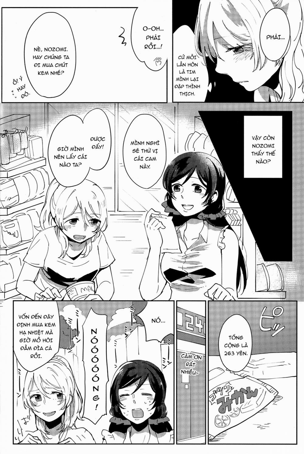 Celeste Blue no Kyoukaisen (Love Live!) Oneshot trang 8
