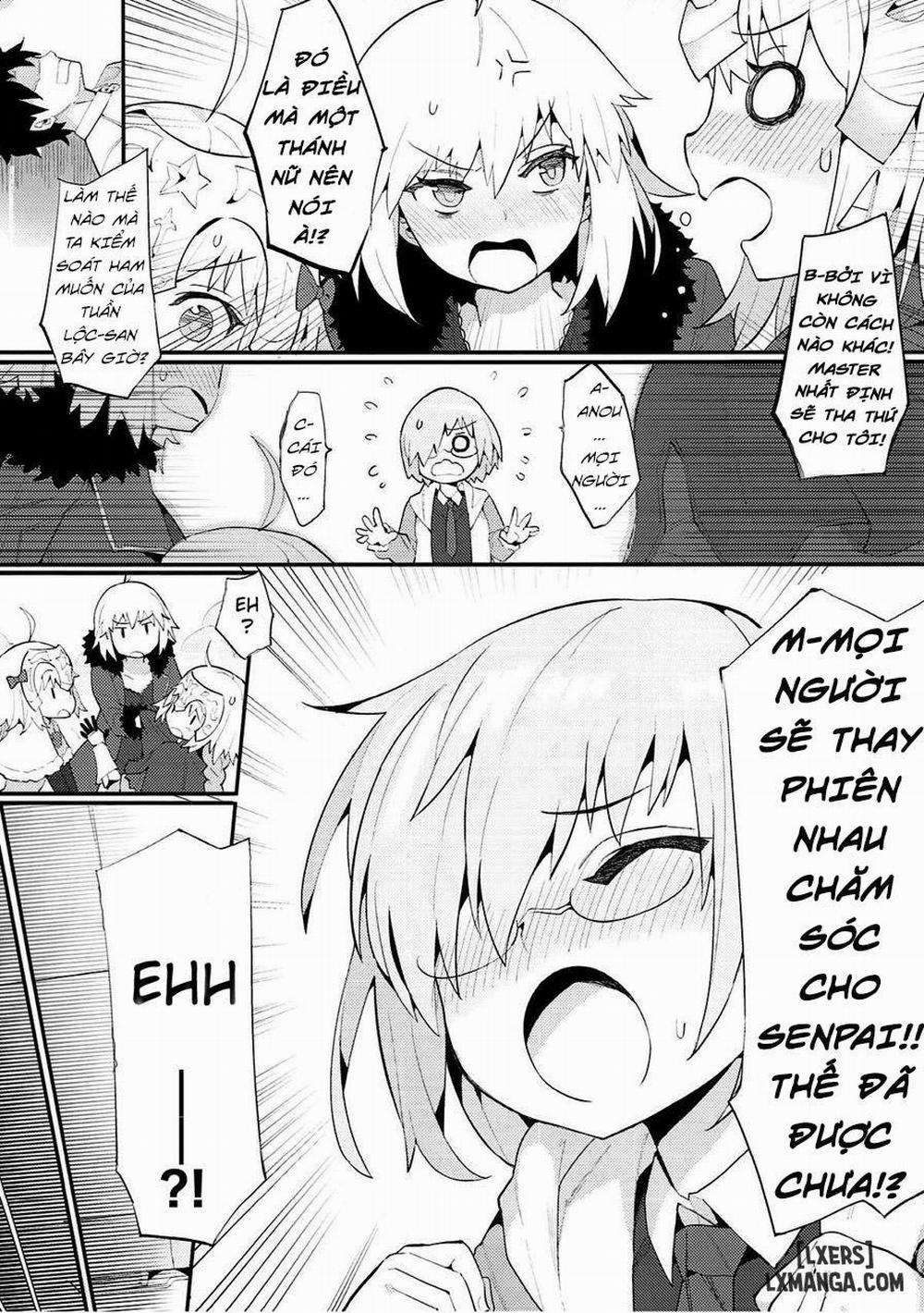 Chaldea Shiki Seiyoku Shori System Oneshot trang 4