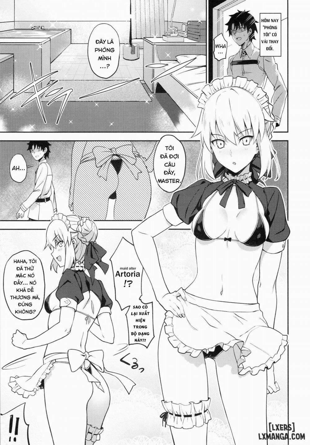 Chaldea Soap SSS-kyuu Gohoushi Maid Oneshot trang 2