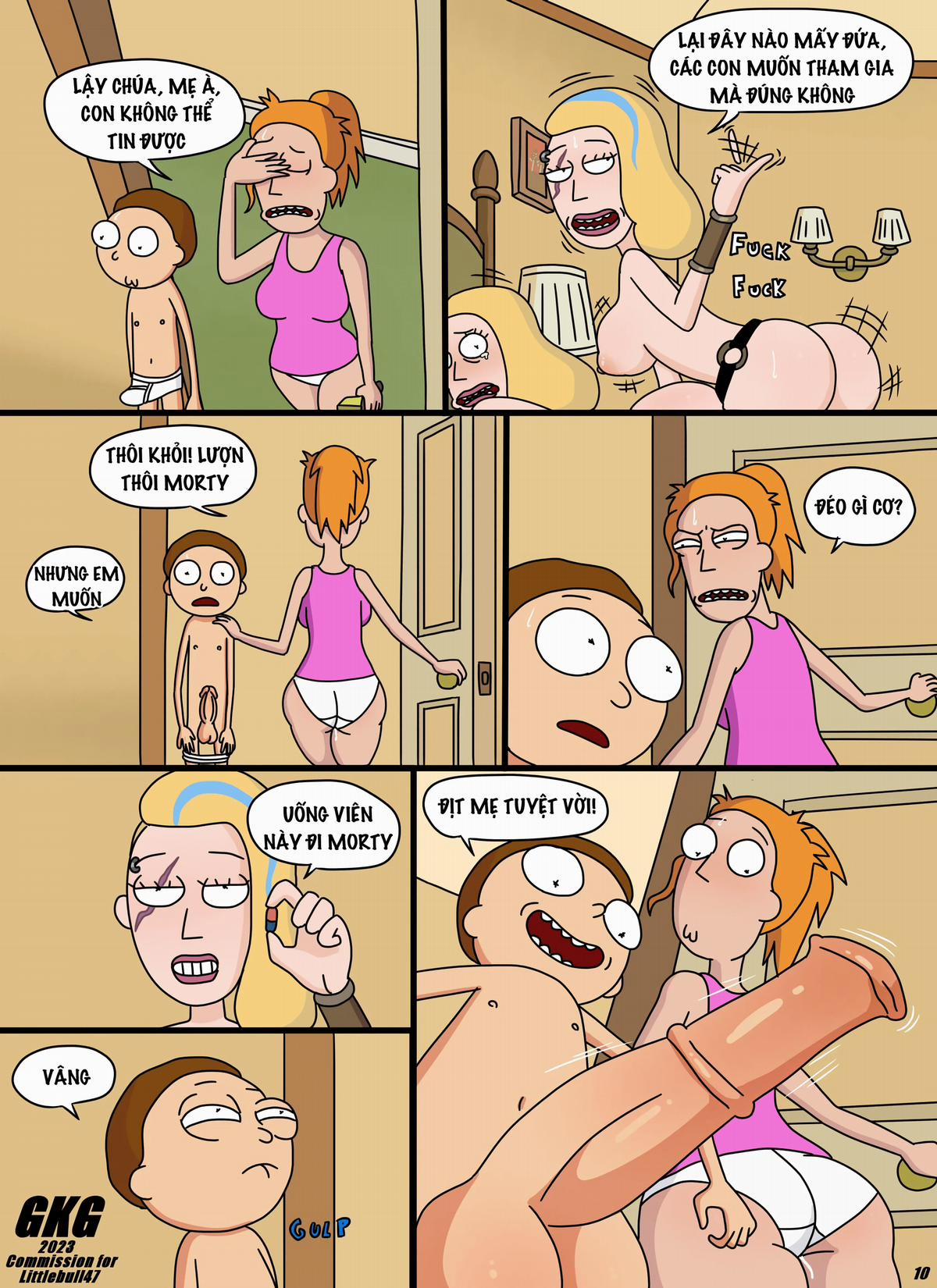 Chạm Trán Kiểu Mông (Rick And Morty) 1 trang 12