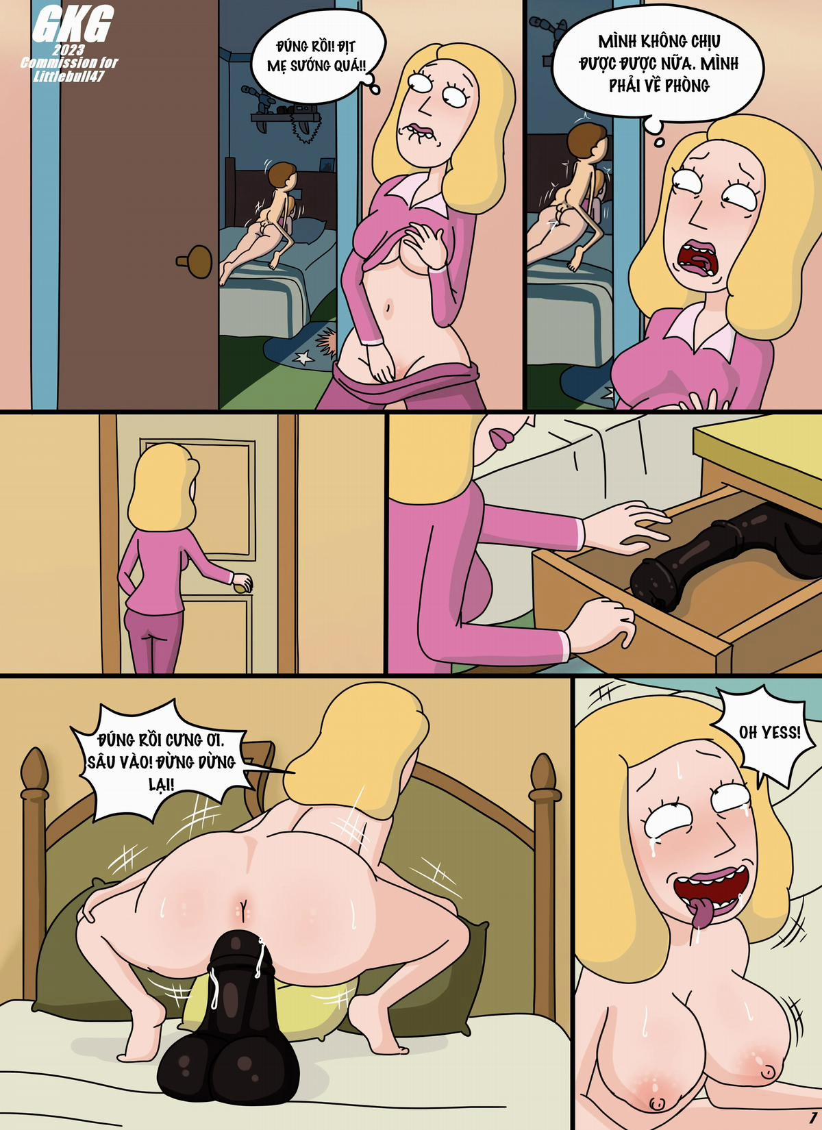 Chạm Trán Kiểu Mông (Rick And Morty) 1 trang 9
