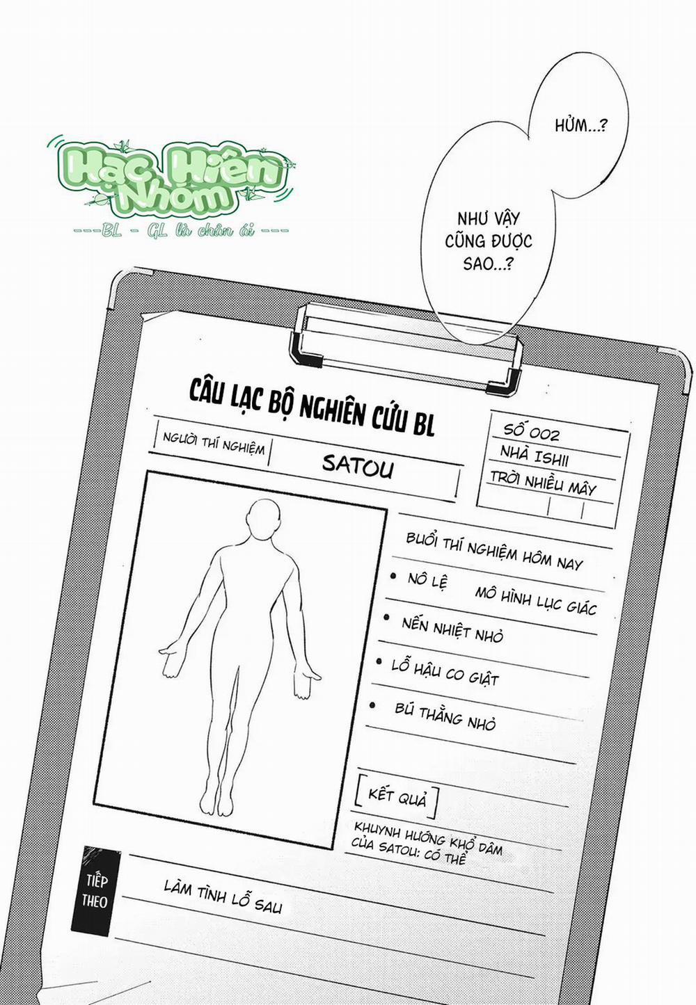 Chào Mừng Đến Với Câu Lạc Bộ Nghiên Cứu Yaoi 4 trang 15