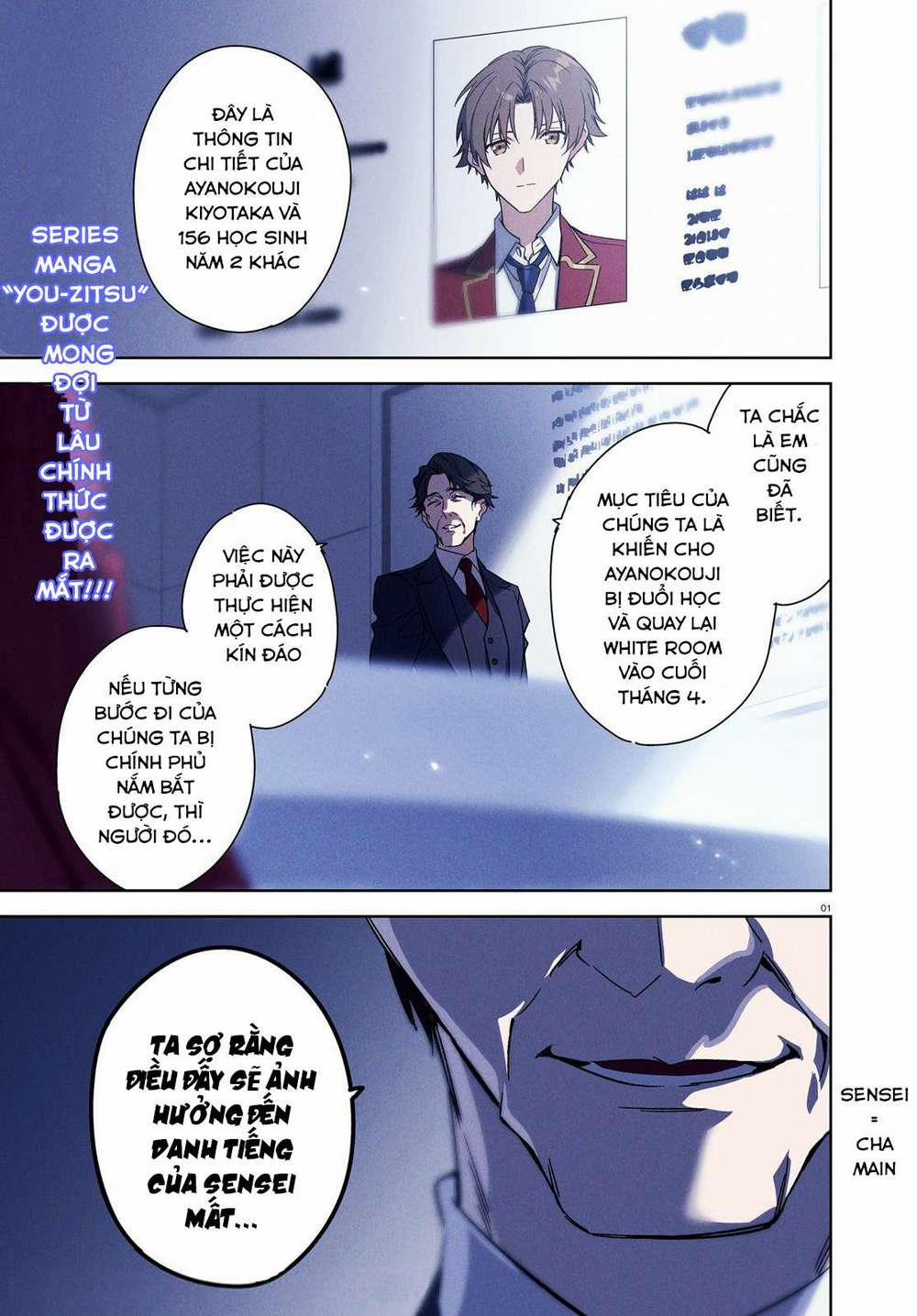 Chào Mừng Đến Với Lớp Học Đề Cao Thực Lực Năm 2 1 trang 1