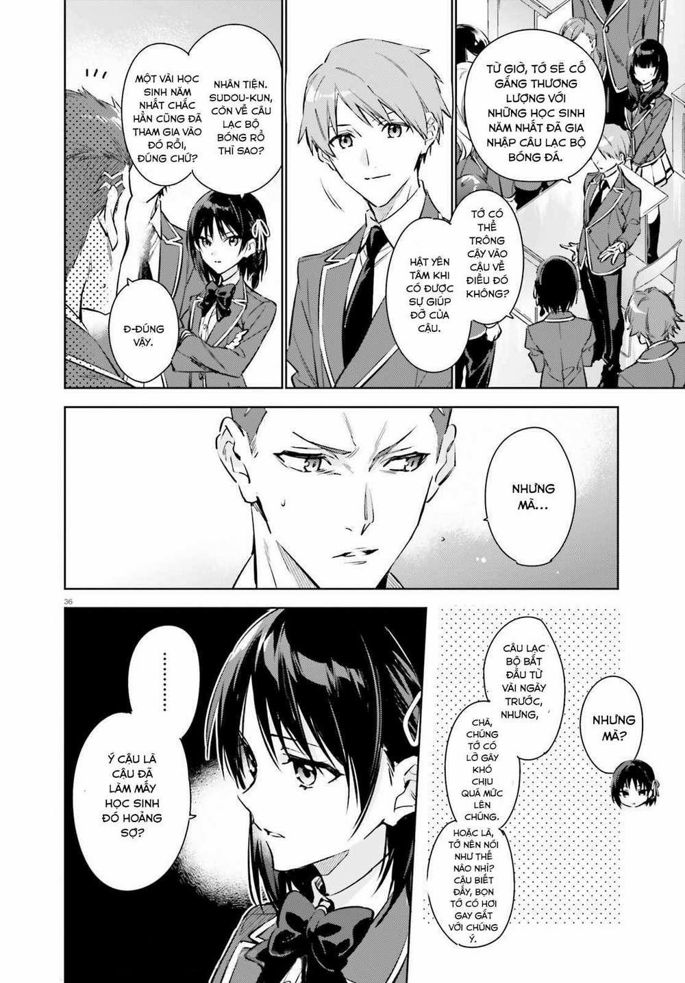 Chào Mừng Đến Với Lớp Học Đề Cao Thực Lực Năm 2 1 trang 35