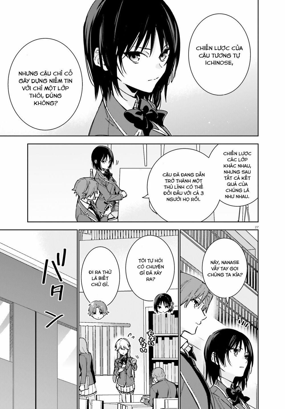 Chào Mừng Đến Với Lớp Học Đề Cao Thực Lực Năm 2 9 trang 27