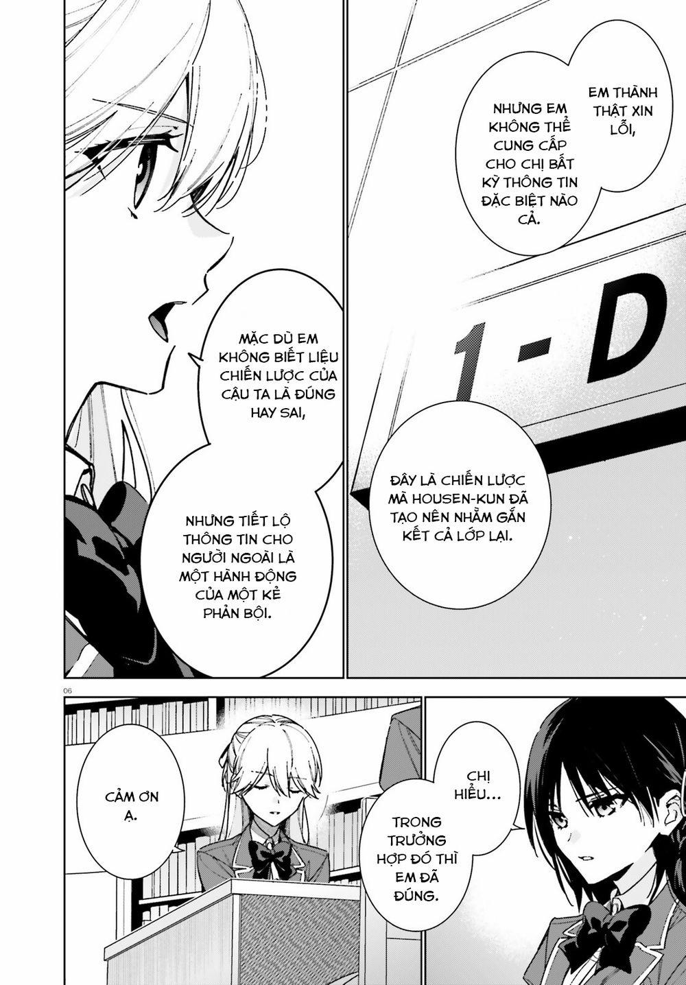 Chào Mừng Đến Với Lớp Học Đề Cao Thực Lực Năm 2 9 trang 6