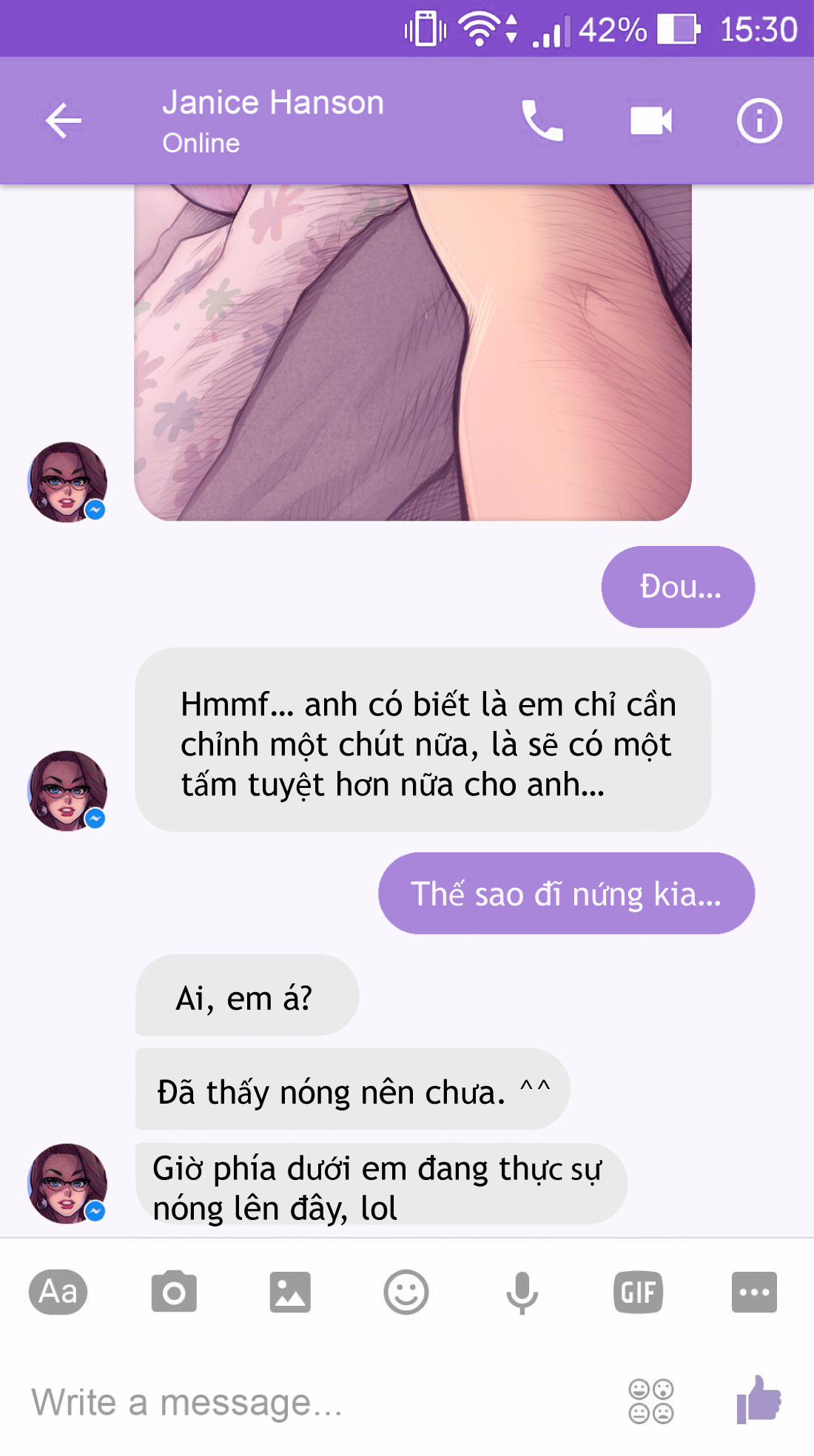 Chat S.e.x Cùng Janice 1 trang 9