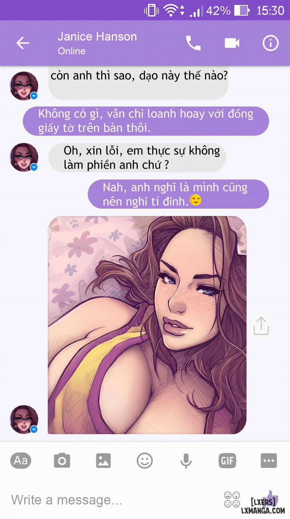 Chat With Janice Oneshot trang 2