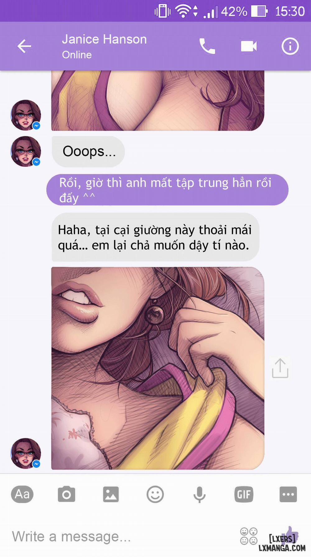 Chat With Janice Oneshot trang 4