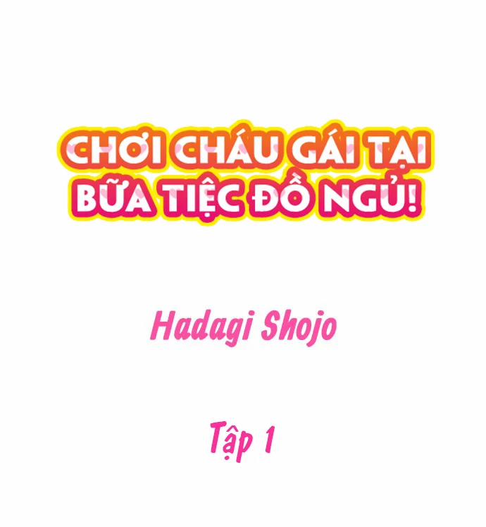 Cháu Gái Đáng Yêu Của Chú 1 trang 0