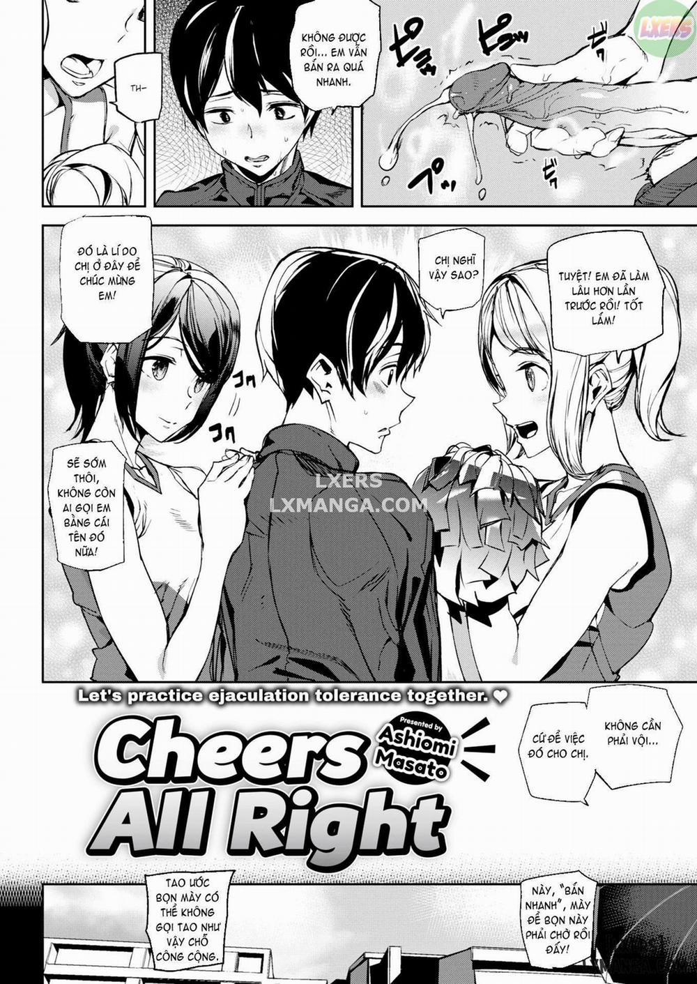 Cheers All Right Oneshot trang 1