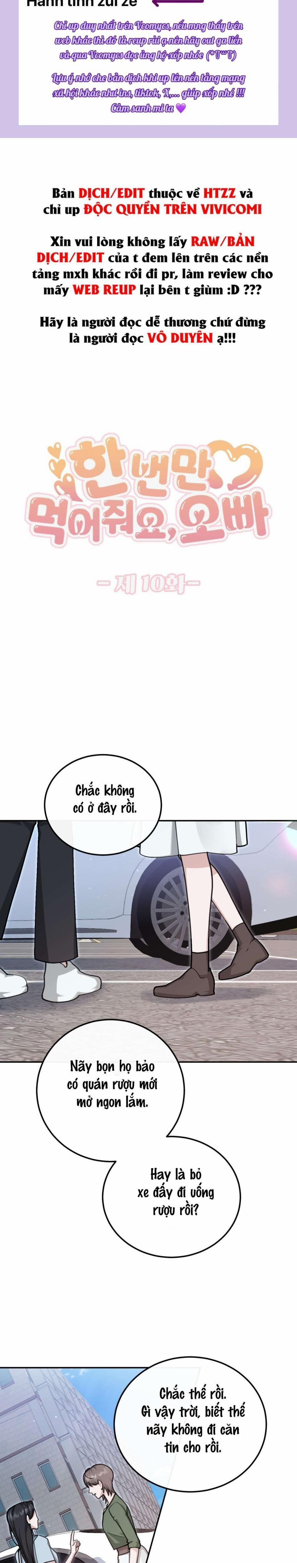 Chỉ Ăn Một Lần Thôi Nhé Oppa 10 trang 0