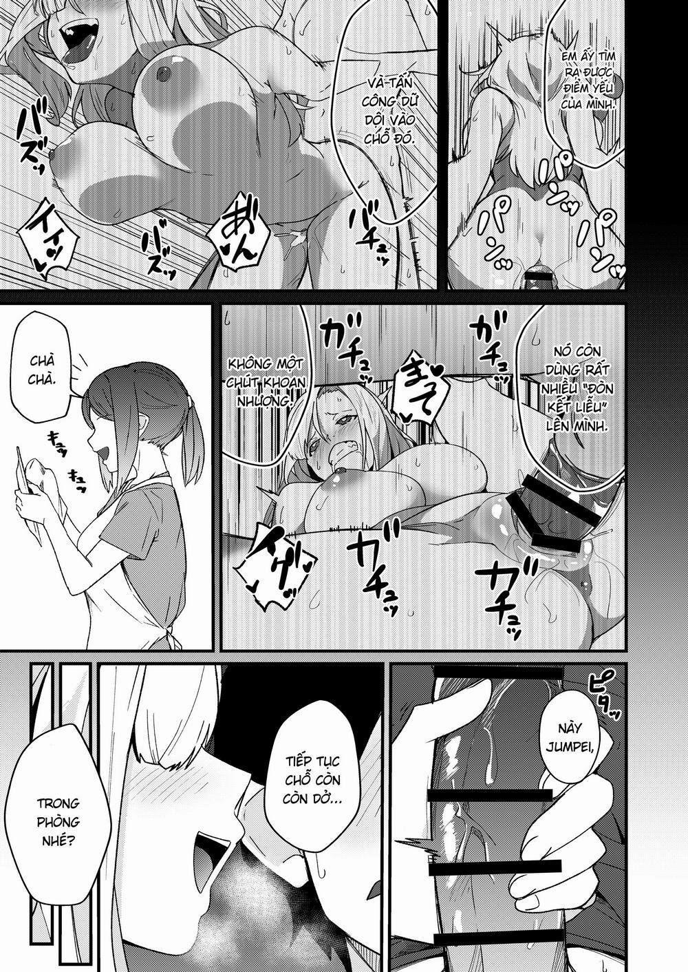 Chị em ghép cặp và cuộc sống tình dục bí mật Oneshot - Có che trang 37