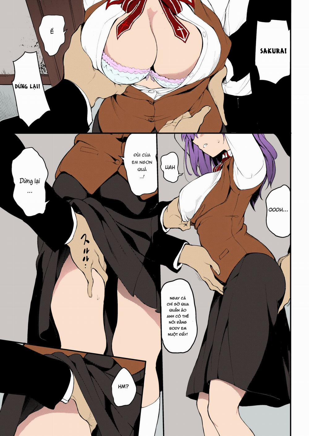 Chị em nhà Tohsaka sa ngã Bản màu trang 7