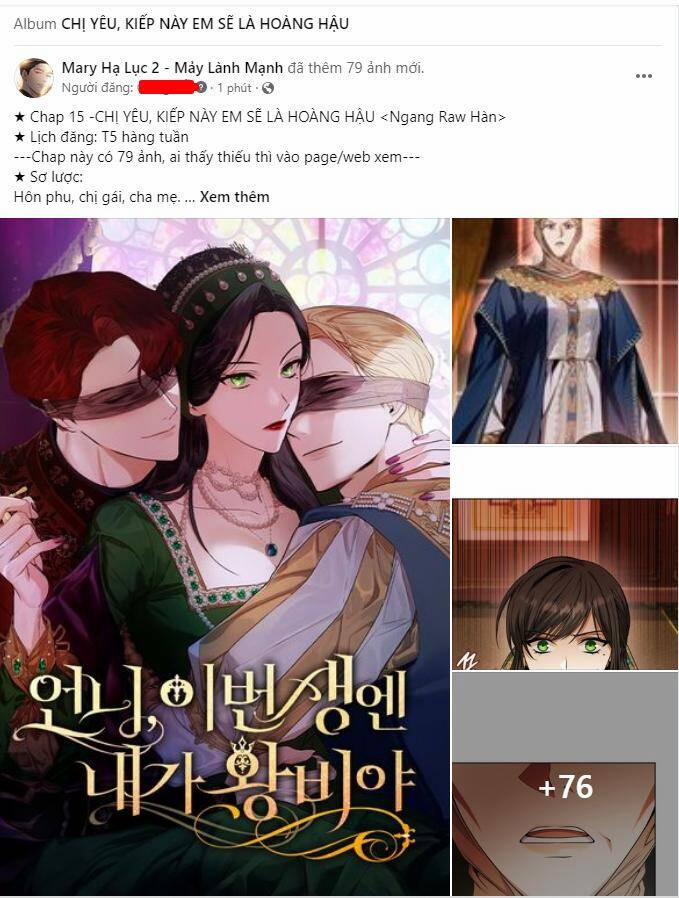 Chị Gái À, Kiếp Này Em Chính Là Nữ Hoàng 15.1 trang 0
