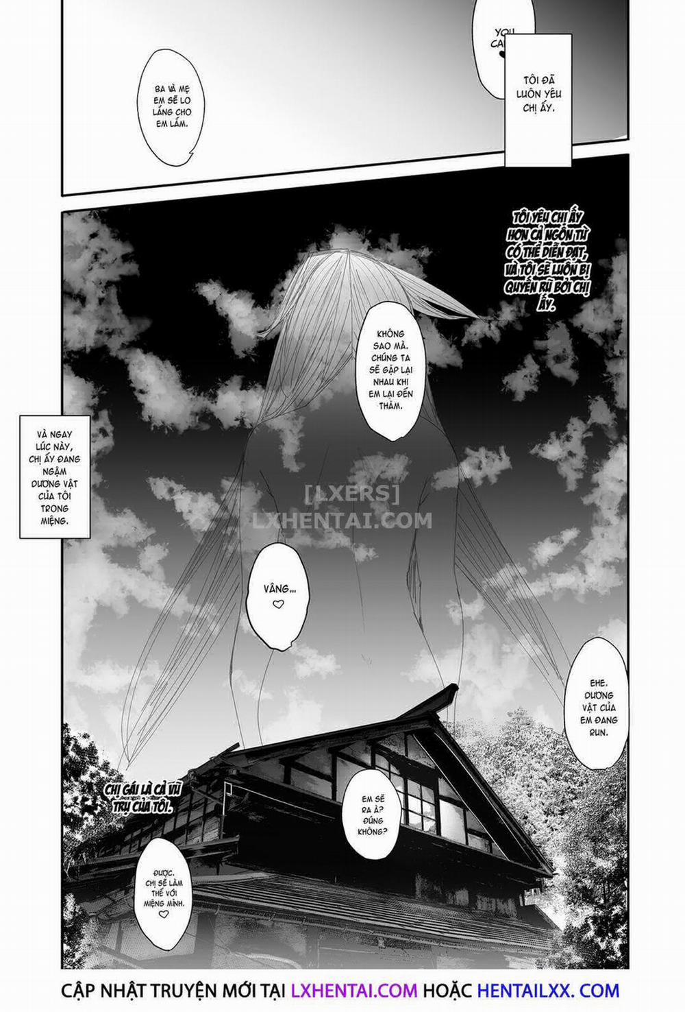 Chị gái là cả vũ trụ của chúng tôi Oneshot trang 17
