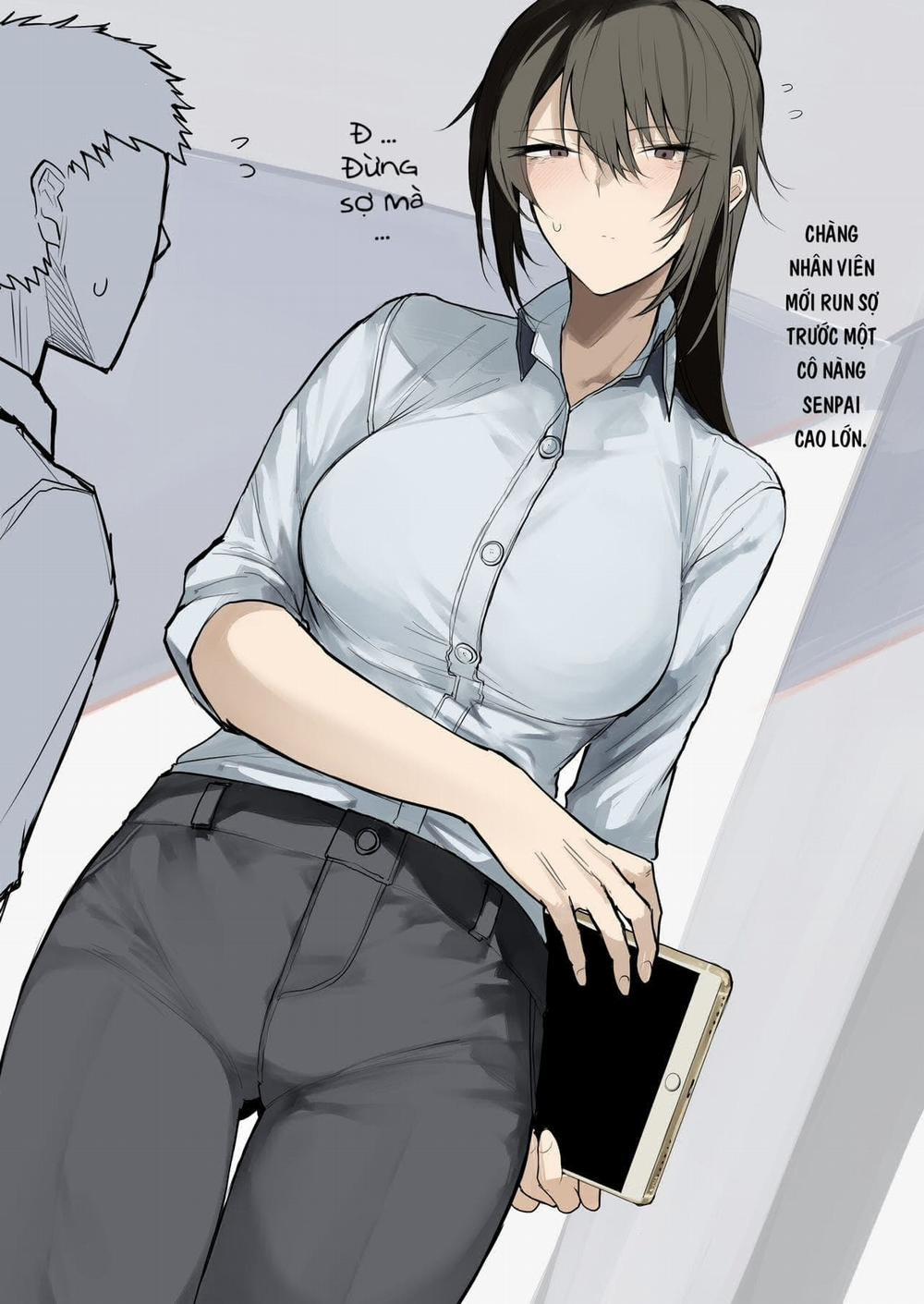 Chị Gái Văn Phòng Cao Lớn Full Color trang 2