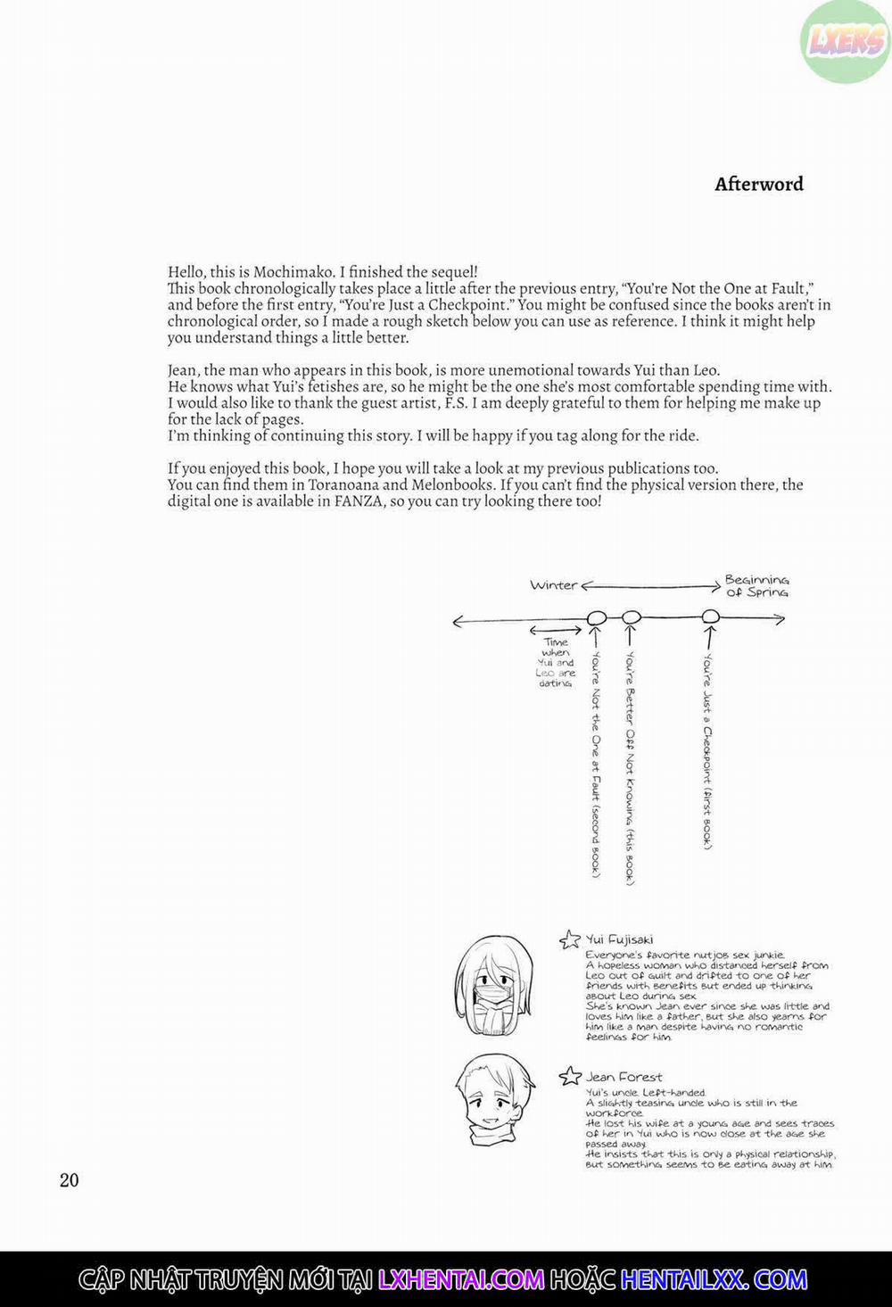 Chị không phải kẻ tội lỗi duy nhất 3 0 You are Better off Not Knowing trang 21