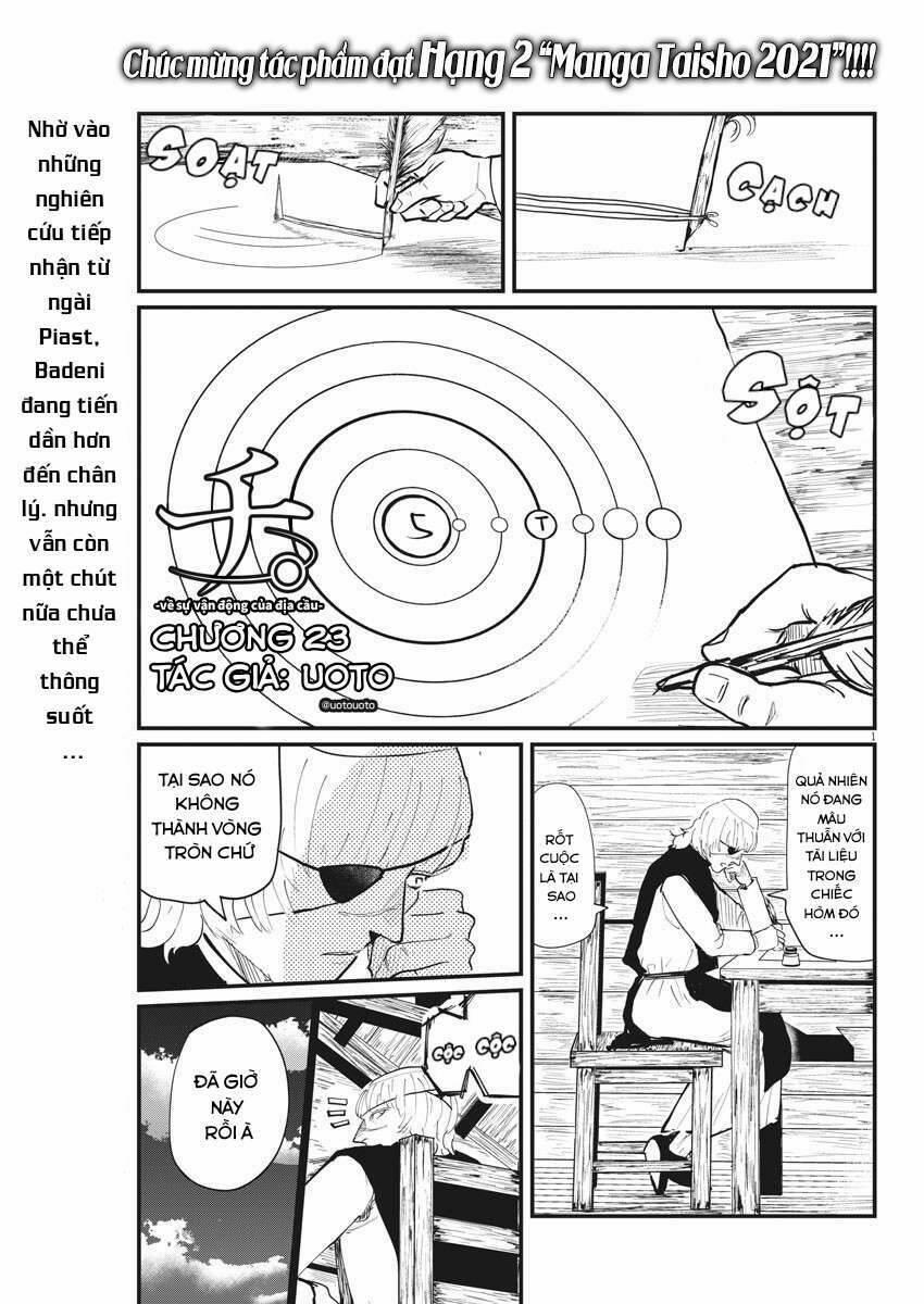 Chi. – Về Sự Vận Động Của Địa Cầu – 23 trang 2